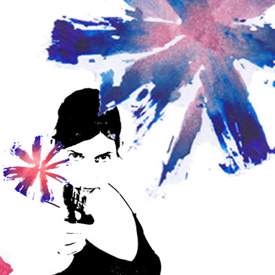 Barbara Fisahn digital definieren Zeichnung Blume